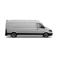 VW Crafter MWB Tradesmen style open end Alloy Roof Rack 3300x1600 or other sizes