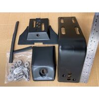 SIX sets of 6-8 Inch adjustable Gutter mounting Brackets with nuts and bolts