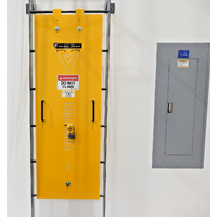 ladder safety guard,Access Restriction for unauthorised personell,OHS,